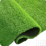 Yellow Weaves High Density Artificial Grass Carpet Mat for Balcony, Lawn, Door - (6 X 4 Feet)