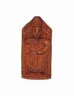 Breeze Handicrafts Pure Sandalwood Lord Tirupati Balaji Statue Height 4 Inch pack of 1 6x2.5x10.2 cm