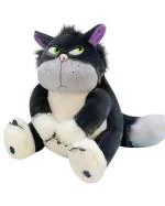 BYE DONT BYE Stuffed Cartoon cinderella lucifer Cat Toy for Children | 40cm Soft Plush Animal Toy Birthday Gift for Kids