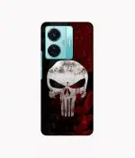 Casotec Punisher Skull Design 3D Printed Hard Back Case Cover for Vivo T1 Pro 5G