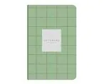 FACTOR NOTES (FN2128) Green Grid 100 GSM A5 144 Pages Plain Notebook