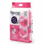 Papyrus Classic Toilet Roll Pack of 12 | Toilet Roll 2 Ply | Toilet Roll For Bathroom | Toilet Tissue Paper Roll | Toilet Paper Tissue Roll Family Pack 12-in-1 (12 Rolls) (400 Sheets Per Roll)