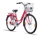 HERO CYCLES MISS INDIA REEVA IC 26T Bicycle for Girls/Women (Single Speed, Pink)