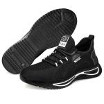 TRUTUFF Men Industrial Sports Safety Shoes (Bold, UK11) Light Weight, Steel Toe, Puncture Resistant