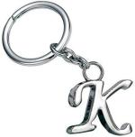 Blue Aura Mismil Silver Metal Alphabet Letter K Keychain Keyring K Key Chain