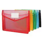Rangwell Multicolor A4 Documents File Storage Bag (Pack of 5)