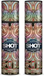 Layer'R Shot Maxx Rage Perfume Body Spray, 250 Ml (Pack Of 2)