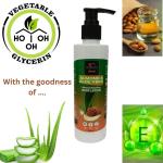 SIGMACARE Cosmetics Almond and Aloe Vera advanced Nourishing Body Lotion-Hydrating Moisturizer for Women & Men, Ideal for Normal to Dry Skin - Enriched with Almond & Aloe vera - 200ml