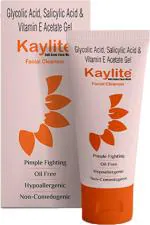 Kaylite Anti Acne Facial Cleanser Brightening & Whitening (Pack of 3)(180 ML) Men & Women All Skin Types Face Wash (180 ml)