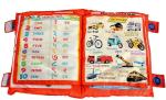 BHVMEY Red Cushion Book for Kids (1 year)