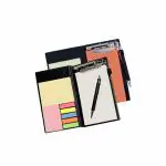 COI Memo White and Rust Note pad Organiser/memo Notebook Holder Booklet (Set of 2)