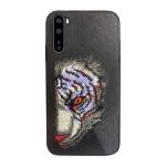 TREEMODA White Tiger Leather Back Case for Iphone XS Max.