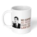Akipi No Coffee No Work From This Lawyer Ceramic Coffee Mug