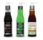 Subaxo Herbal Neem Aloevera Face Wash 200ml & Charcoal Face Wash 200 ml & Apple Cider Vinegar Face Wash 200 ml | Anti Acne | Skin Glowing | Oil Control| Anti Pollution |Herbal Face Wash | (Combo Pack of 3)