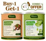 KURAIY Wax for Smooth Hair Removal - 800GM extracts For all skin types Removes Tan, Dead Skin For Arms, Legs and Full body (Pack of 2)