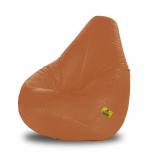 Dolphin Bean Bags DOL-XL-BGE1 Beige Artificial Leather Premium Cover Without Beans - XL