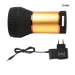 Torque Prime Metal Rechargeable Waterproof Bright Led Torch Light Laser Long Range