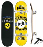 Jaspo No Brakes 31 X 8 Inches Canadian Maple 7-Layer Skateboard