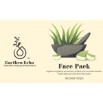 Earthen Echo Face Pack with French Clay, Fuler's Earth, Oatmeal, Sandalwood, Rose Petals Neem & Saffron, Glowing Skin & Oil Control Radiance to Dul and Mature Skin/All Skin Type - 100gm