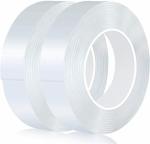 KANBI Nano Tape Adhesive Double Side Tape for Walls, Reusable Traceless Nano Double Sided Tape (3 Meter) Strong Sticky Strips (1)