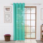 Story@Home SERENE 7 ft POLYESTER Door Curtain, Designer Curtains For Living Room , MINT - Pack Of 1