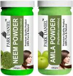 Park Daniel Pure And Natural Neem Powder And Amla Powder, 100 G Each (Combo Of 2) |Hair Care|Dandruff Control hair Powder|Healthy Strong Hair Mask