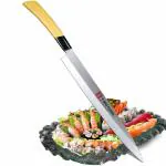 Shruthi Guns Ceramic Knife Chef Sashimi Paring Knife Sharp 8 Inches Long Knife EZ626