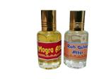 KAH ATTAR Mogra and Ruh Gulab Long Lasting Fragrance 12 ml Each