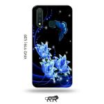 Tweakymod Printed Flowers Back Cover For Vivo Y19
