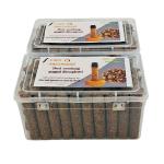 GAVO HARSHIDDHI Natural Cow Dung Guggul Dhoop Batti Organic Incense Sticks 2.5 inches (120 Piece) (GUGGUL)