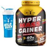 Wild Buck Hyper Mass Gainer with Shaker, 3 kg