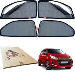 WolkomHome Car Sun Shade with Zipper Magnetic Curtain Windows Shades for I10 Grand