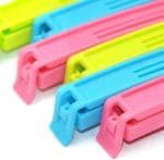 FIVANIO Bag Sealing Clips Large, Medium, Small Bpa Plastic Plastic Clips (Set Of 24, Multicolor)