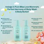 Love Momma Magic Bundle of Baby Bath Essentials with Baby Body Wash & Baby Body Butter - 250ml Each