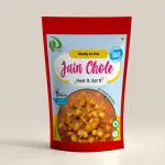Dryfii Jain Chole | Ready-to-Eat-Food | No Onion No Garlic | Instant Meal | 2 Serves | Freeze Dried | Dehydrated Weight 70g |Rehydrated Weight 280g