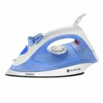 Singer Steamo Steam Iron with Steam Burst, Non-Stick Coated Soleplate (1200-Watts, Blue, White)
