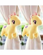 Tickles Plush Unicorn Curtain Tie Backs Holder Clip 25 cm (Pack of 2)