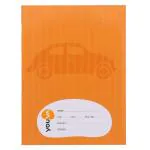 Youva Navneet| Brown Soft Bound Notebook| Jumbo Size 18 cm x 24 cm| Single Line| 92 Pages