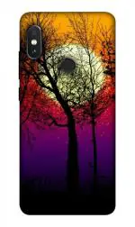 SARTOOLIYA Mi Redmi Note 5 Pro Multicolor Plastic Nature Wallpaper,Sun Printed Water Proof Back Cover