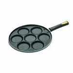 Anjali Black Aluminium Mini Uttapam Tawa 7 Cavity
