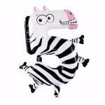 Generic Cute Animal Cartoon Shape Kids Arabic Numeral Inflatable Foil Balloons