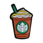 YellowCult Pack of 2 Shoe charms for Clog Shoes, Wristband Charm, Shoe, Bracelet Decoration or Party Gifts [StarBucks Frappe - MISC]