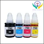 INK POINT Refill for Canon G Series GI790 Printer G1000 G1010 G2000 G2002 G2010 G2012 G3000 G3010 G3012 G4000 G4010 Cyan, Yellow, Magenta and Black Ink Bottle pack of 4