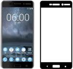 Accessories Kart Black Edge To Edge Tempered Glass For Nokia 6