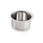 Neelam Stainless Steel 18G Flat Bottom Tope 3800 ml