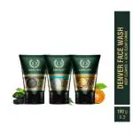 Denver Deep Cleanse + Oil Clear + Acne Clear face Wash Combo 100 Gm X 3
