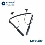 KASTURI SPHERE Wireless Bluetooth in-Ear Neckband with Mic - Noise Cancelling, Long Battery Life, Sweatproof, HD Sound, Hands-Free Calls Wireless Sports Neckband in-Ear Bluetooth Headphones 1PCS