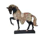 ARADH Horse Showpiece Vastu, Fengshui Figurine | Home Decor Items 12 Inch | Black |