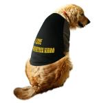 Ruse Aqua, White Cotton Pet Clothes A Bathing Pup Printed Full Sleevess Round Neck Raglan Dog Streetwear T-Shirt For Dogs - Xl (Chubby Pugs, Beagle)