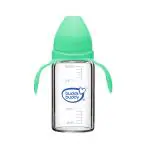 Buddsbuddy Crystal Glass 2in1 Sipper Cup, 225ml, Green